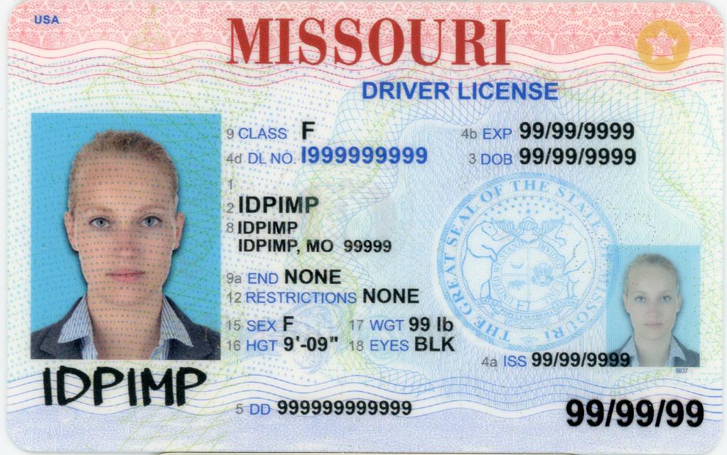 Missouri fake id