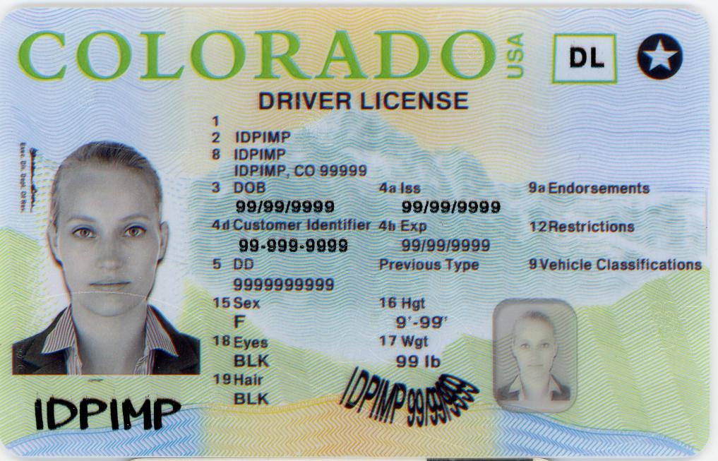 Colorado fake id