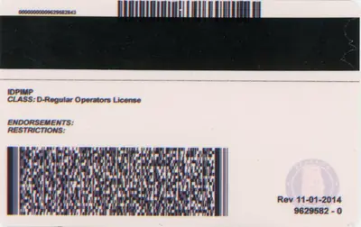 Back Scannable  Fake ID with holograms and UV features - IDPimp