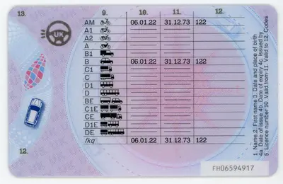 Back Scannable  Fake ID with holograms and UV features - IDPimp