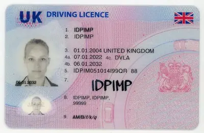 United Kingdom Fake ID