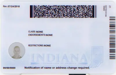 Back Scannable  Fake ID with holograms and UV features - IDPimp