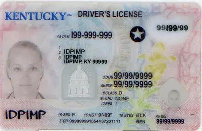 Front Scannable  Fake ID with holograms and UV features - IDPimp