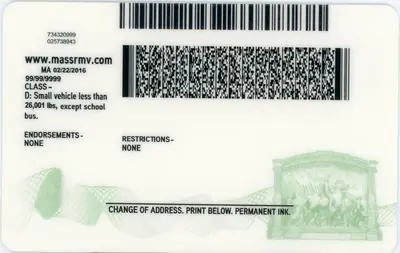 Back Scannable  Fake ID with holograms and UV features - IDPimp