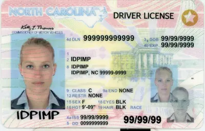 North Carolina Fake ID