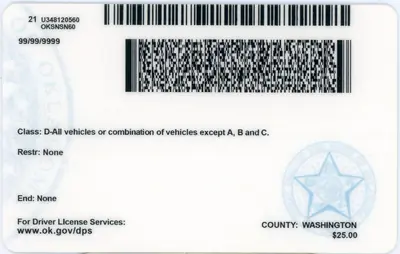 Back Scannable  Fake ID with holograms and UV features - IDPimp