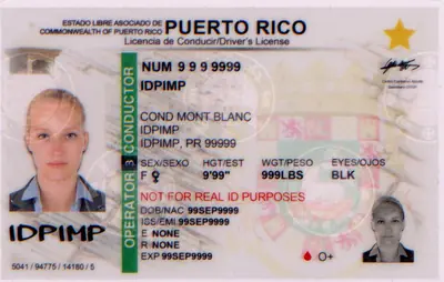 Puerto Rico Fake ID