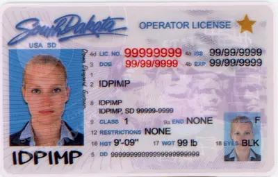 South Dakota Fake ID