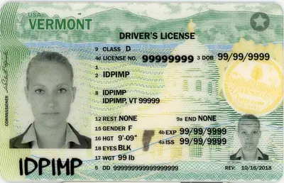 Vermont Fake ID