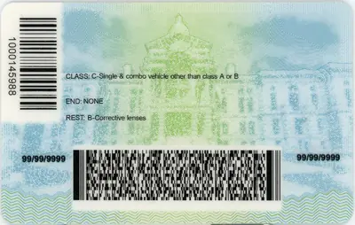 Back Scannable  Fake ID with holograms and UV features - IDPimp