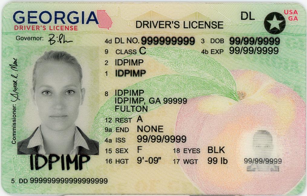 fake id for Georgia thumb