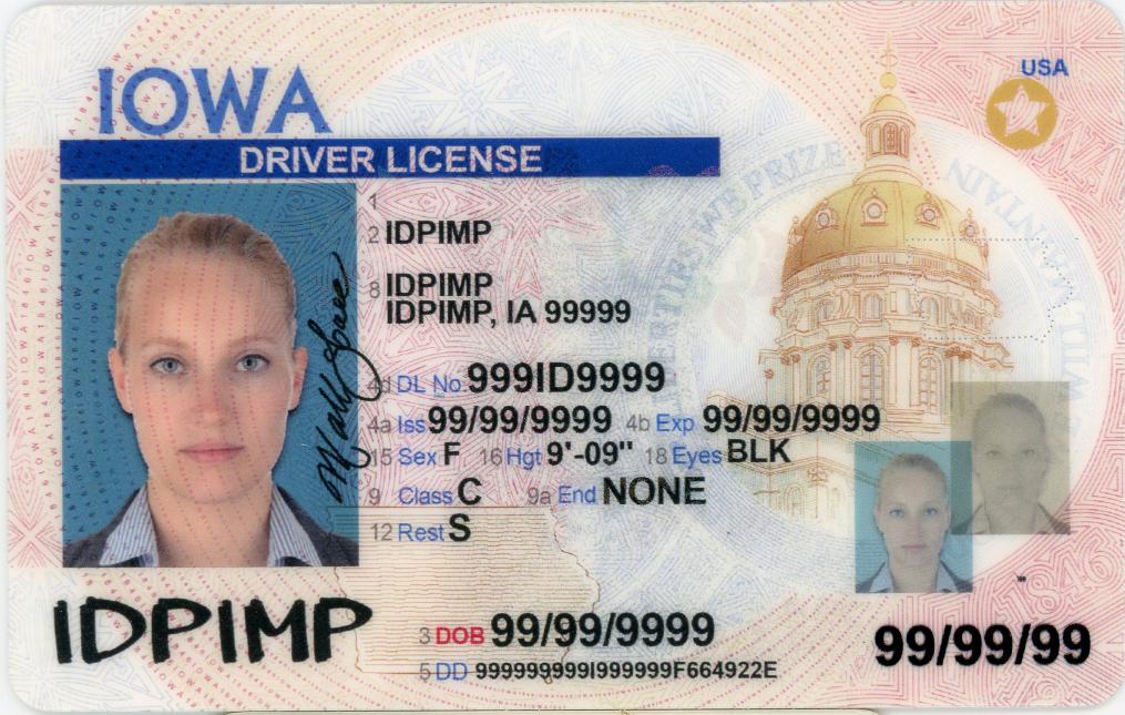 Iowa fake id