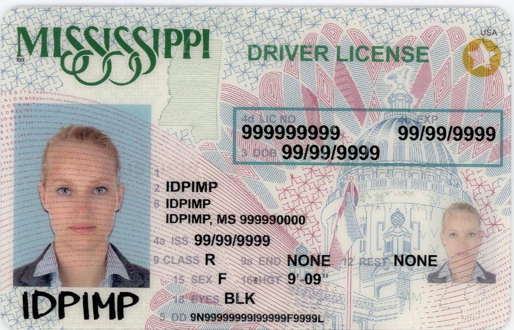 Mississippi fake id
