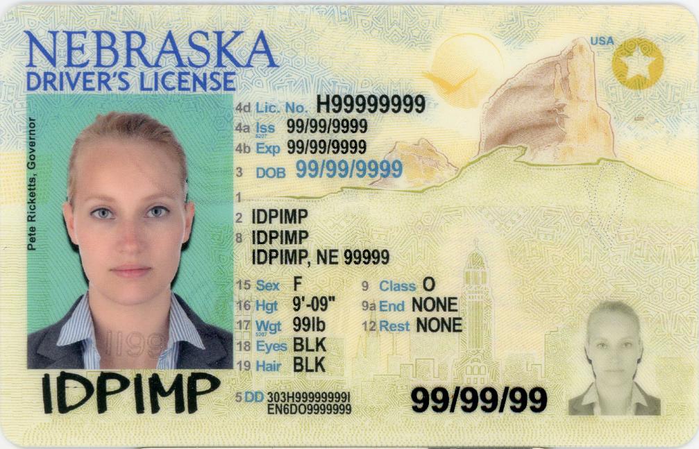 Nebraska fake id