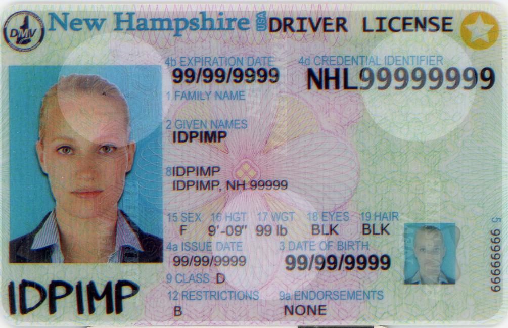 Fake Driver License New Hampshire - Buy Fake IDs Online