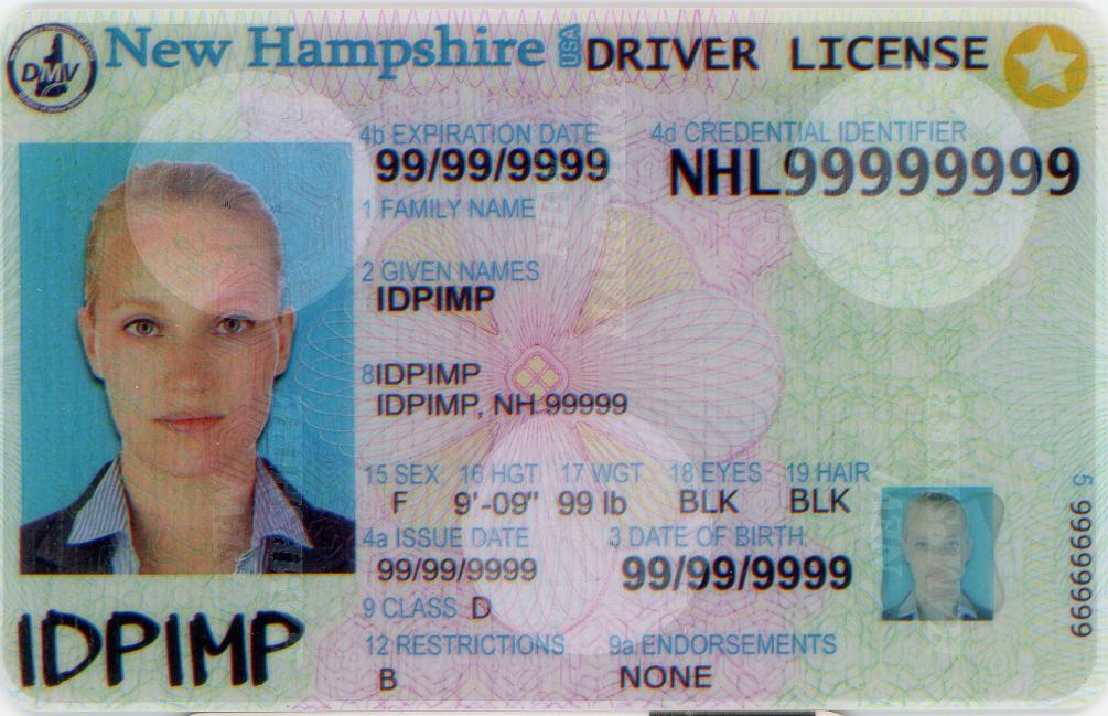 New Hampshire fake id