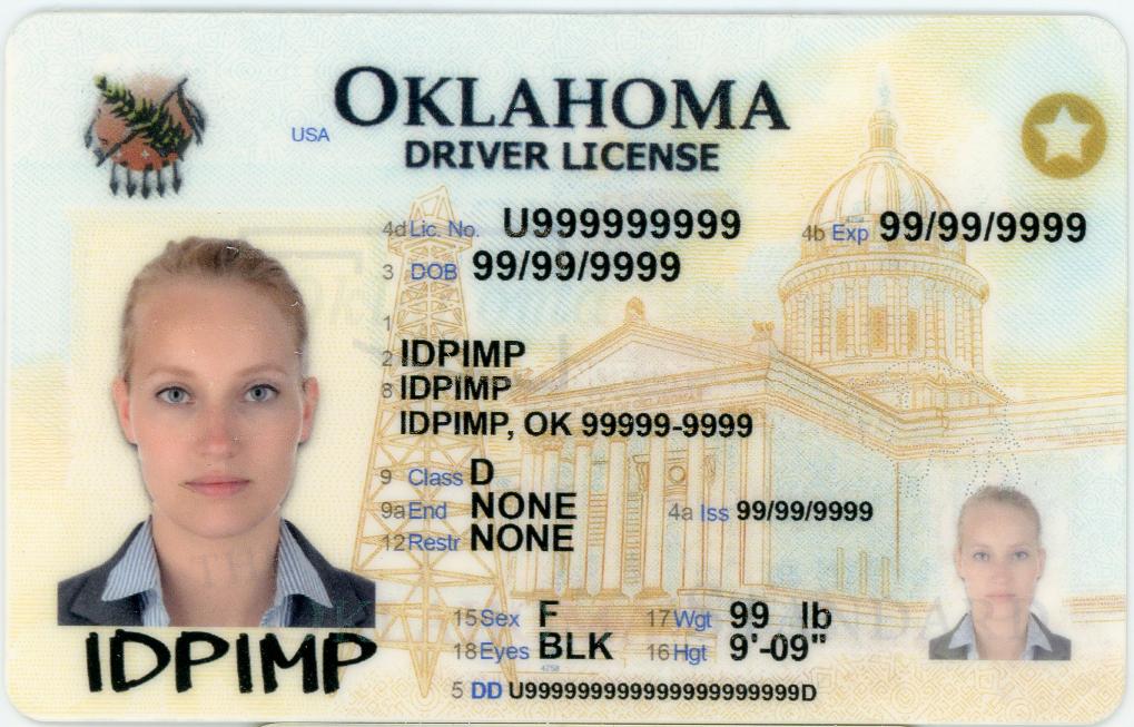 fake id for Oklahoma thumb