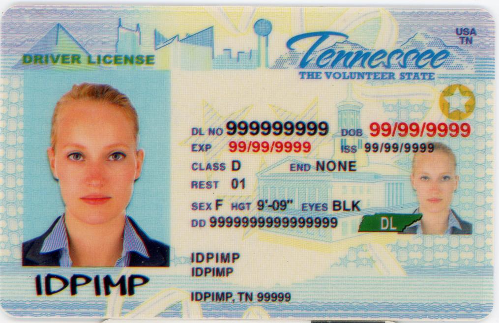 Tennessee fake id