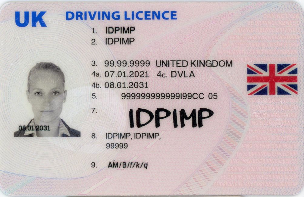 United Kingdom fake id